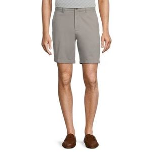 NWT Men's Roundtree &Yorke Casuals 7" Straight Fit Flat Front Shorts